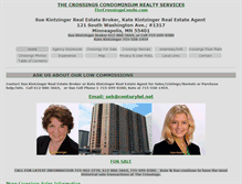 Tablet Screenshot of crossingscondo.com